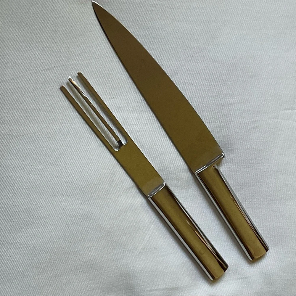 Boda Nova Carving Set Stainless Steel in Original Box Vintage